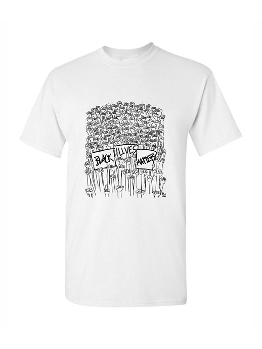 BLM T-SHIRT (WHITE)