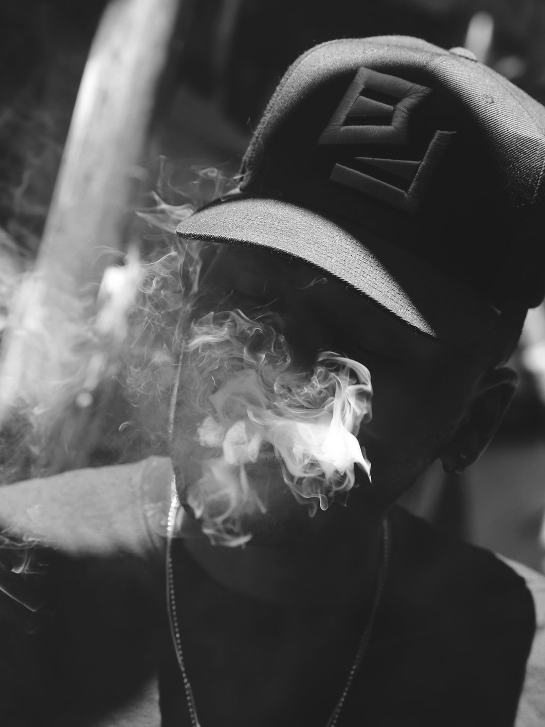 BF LOGO SNAPBACK - CHARCOAL